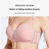Pure Cotton, Push-up Sag-resistant Nursing Bra For Pregnancy