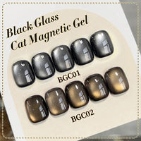 Micro Glass Bead Crystal Cat Eye Gel Polish Gradient UV Polish