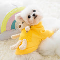 Cat cute teddy bear pet clothes two-legged clothes