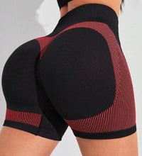 Women's Fashion Seamless Peach Tight High Waist Sports And Fitness Shorts