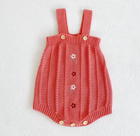 Two-piece Suit With Knitted Jacket And Straps