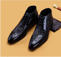 First layer cowhide men's Martin boots