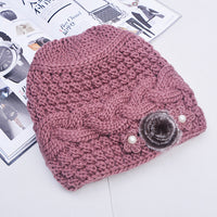 Plush Warm Mother In Law Knitted Hat