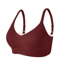 Threaded Ruched Soft Support Bra Underwear