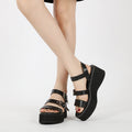 Women's Flat Platform Shoes High Heel Sandals