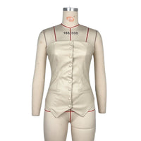 Women's Fashion Sexy Backless Fitted Vest