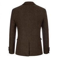 British Men's Formal Suit Tie Student-style Mature Style Jacket
