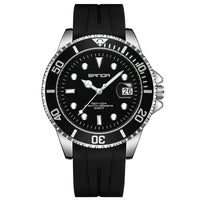 Men's Fashion Quartz Silicone Watch