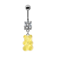 Bear Belly Animal Navel Ring Human Body Piercing Accessories