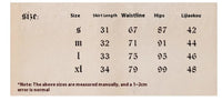 Women's Grid Slim High Waist Skirt