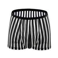 Striped Transparent Boxers Breathable Mesh