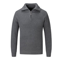 Men's Autumn And Winter Loose High-grade Solid Color
