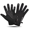 Men's Autumn And Winter Gloves Touch Screen Zipper Waterproof Riding Outdoor
