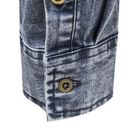 Men's Denim Shirt Quality Heavy Duty Washing