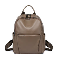 Stylish And Versatile Womens First-Layer Cowhide Backpack