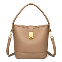 Fashionable Minimalist Multi-layer Single Shoulder Bag Niche Versatile Soft Leather