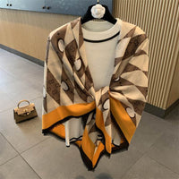Sunscreen Large Kerchief Thin Silk Scarf Air-conditioned Room Outer Shawl