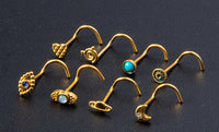 Nail Bar Stainless Steel Piercing Europe And America