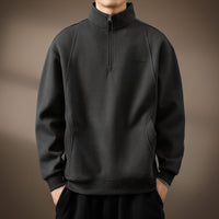Loose Casual Jacket Polo Shirt Men's Top