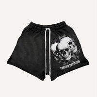 Men's Lace-up Shorts Casual Sports Five-point Pants
