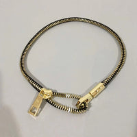 Dramatic Street-style Design With A Zipper-inspired Necklace