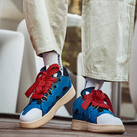 Dexun Young Couple's Bread Shoes Thick-soled Casual