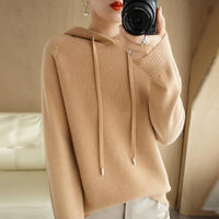 Ladies Hooded Bottoming Shirt Casual Sweatshirt