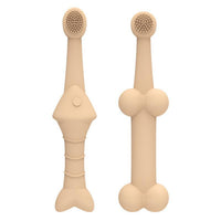 Silicone Cat And Dog Toothbrush