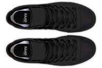 Printed Couple High Top Canvas Shoes