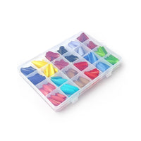 Solid Color Glossy Matte Square Plastic Box Ballet Wear Armor