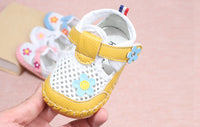Mesh hollow baby sandals