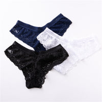 Breathable, seamless, low-rise transparent and hot hollow thong