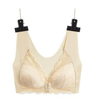 Beauty Back Front Buckle Vest Bra