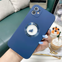 Lens All-inclusive  Liquid Tpu Window Phone Case
