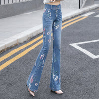 Women's Hand-worn Temperament High-waist Trousers
