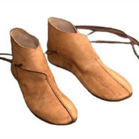Fashion Personality Flat Round Toe Lace-up Men's Boots