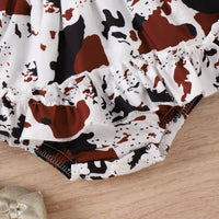 Summer Infant Toddler Leopard Print Skirt Romper