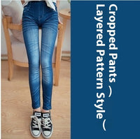 Leggings Stretch Slim-fit Outerwear