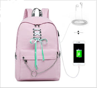 Charging backpack