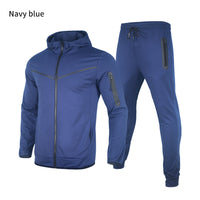 Hooded Sports Leisure Suit Men's Suit