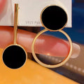 Trendy Geometric Asymmetrical Earrings
