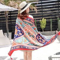 Ethnic Style Scarf Summer And Autumn Long Korean Style Scarf