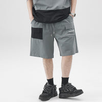 Japanese Retro Overalls Casual Quick-drying Shorts