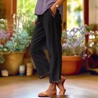European And American Women's Simple Casual Pants