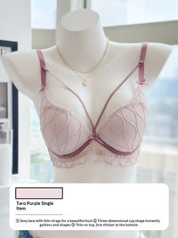 Thin-top Thick-bottom Push-up Sexy Lace Bra
