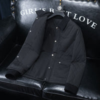 Men's Plus Size Casual Cotton-padded Clothes Coat