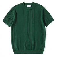 Short-sleeved T-shirt Thin Ice Silk Half Sleeve Sweater