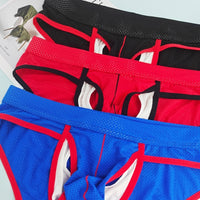 Men's Triangle Underwear Separated Scrotal Support Bag Briefs