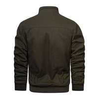 Plus Size Men's Casual Loose Padded Jacket