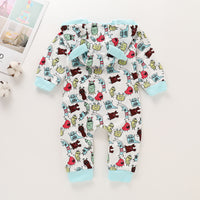 Infant children's clothing long sleeve cute cartoon jumpsuit
